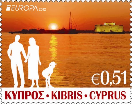 2012 Cyprus Europa Stamps Visit 51c value